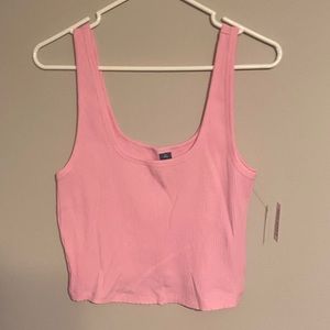 Old Navy new tags pink Ribbed XL top.